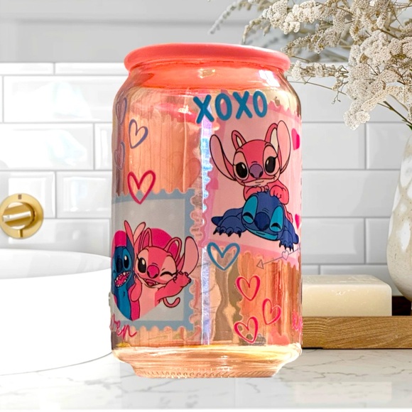 Stitch glass (handmade) - Picture 1 of 1